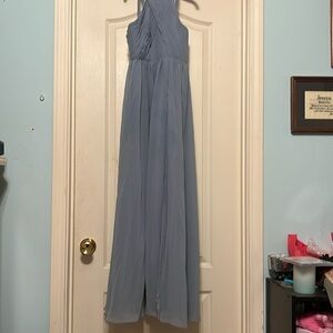 Bridesmaids dress slate blue